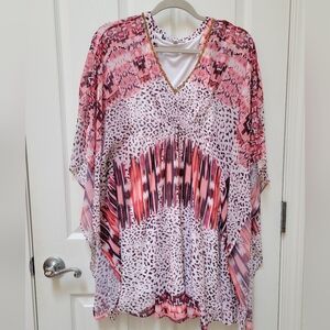 Lined flowy Jennifer Lopez dress